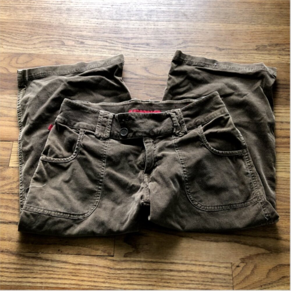 Fire capri brown pants, Size 7
